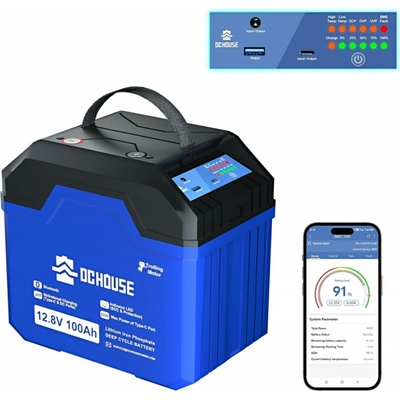 DC HOUSE LiFePo4 12V 100Ah bluetooth