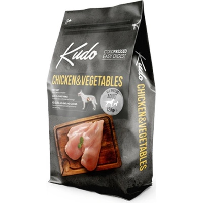 Kudo Dog Low Grain Adult All Size Chicken & Vegetables 12 kg