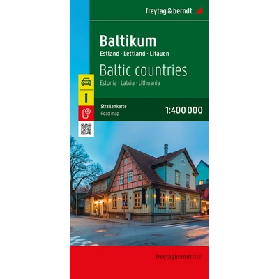 Baltské štáty 1: 400 000 Freytag&Berndt