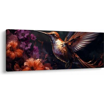 Obraz - Kolibřík, jednodílný 100x40 cm