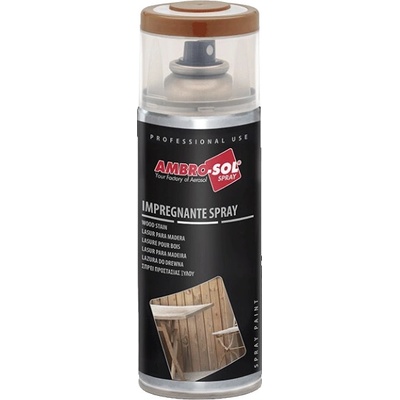 Ambro Sol wood stain moridlo na drevo v spreji 0,4 l transparentná