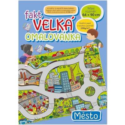 Fakt velká omalovánka Město