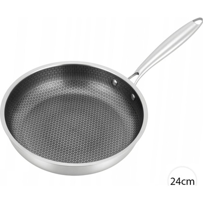 BRATmaxx Pánev s voštinovým povrchem 24cm, 4 vrstvy 16469