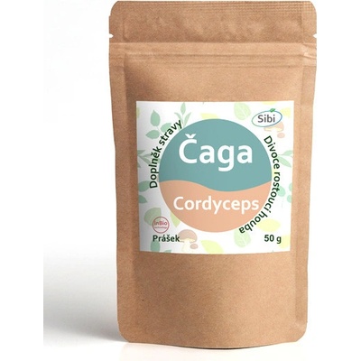 Sibi Cordyceps prášek a Čaga sibiřská 50 g