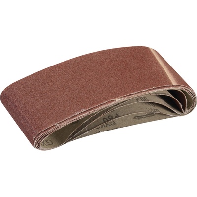 Pás brúsny P80 Silverline 75 × 533 mm, súprava 5 ks 433236