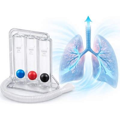 REHA FUND Mechanický spirometer s guľôčkami RX-1402