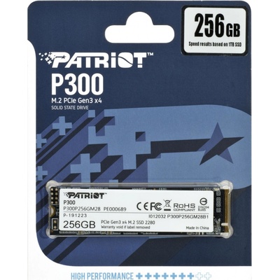 Patriot P300 256GB, P300P256GM28 – Hledejceny.cz