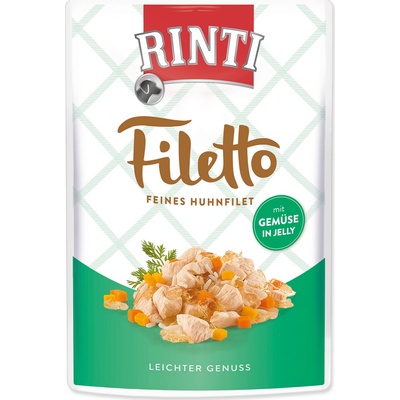 Rinti Filetto Adult kuře a zelenina v želé 100 g – Hledejceny.cz