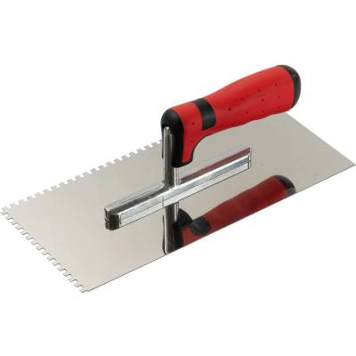DEMA Americké hladidlo zúbkované 4 mm 280x130 mm AGK4