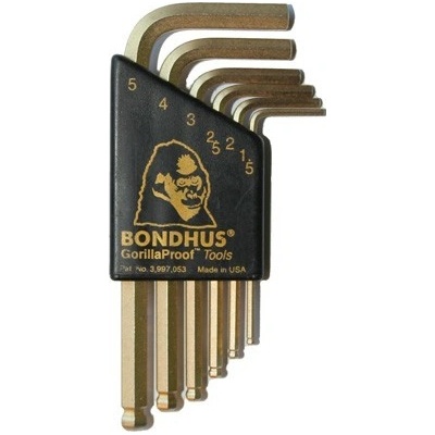 Bondhus Sada L.-klíčů BLX6MSG GoldGuard zkrácená 07846