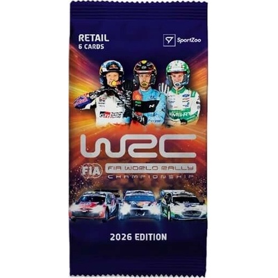Sportzoo 2026 FIA WRC World Rally Championship Retail Balíček – Hledejceny.cz