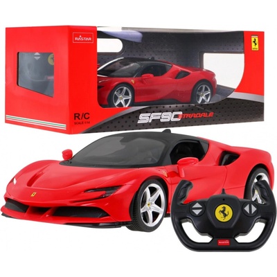 Rastar RC Ferrari SF90 Stradale RTR červené 1:14