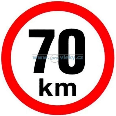 Tanatech Samolepka rychlosti 70 km