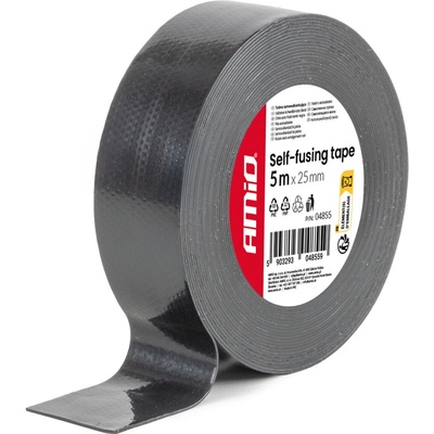 AMiO Samovulkanizačná páska 25 mm x 5 m x 0.5 mm čierna