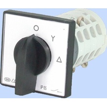 Elektromet Vačkový spínač 0-hvězda-trojúhelník 5P 25A IP65 Obloukový E25-22 952521