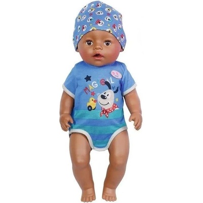 Zapf Creation BABY born s kouzelným dudlíkem černoušek 43 cm