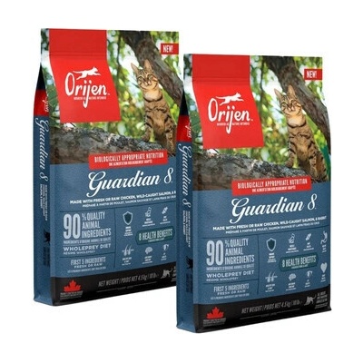 Orijen Cat Guardian 8 Adult 2 x 4,5 kg – Hledejceny.cz