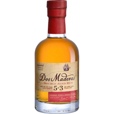 Dos Maderas 5+3 37,5% 0,2 l (čistá fľaša)
