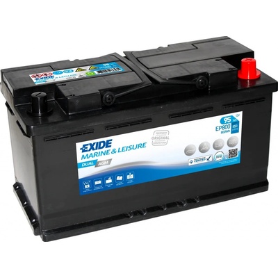 Exide Dual AGM 12V 92Ah 850A EP800