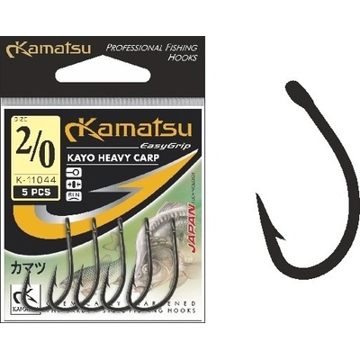 Kamatsu Háček Kayo Heavy Carp s očkem vel.4 5 ks