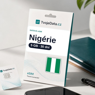 eSIM Nigérie 5 GB / 29 dní
