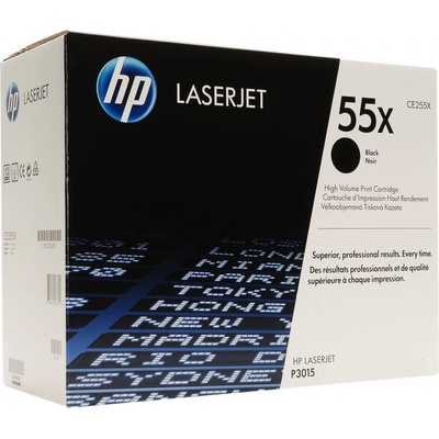 HP 55X originální tonerová kazeta černá CE255X
