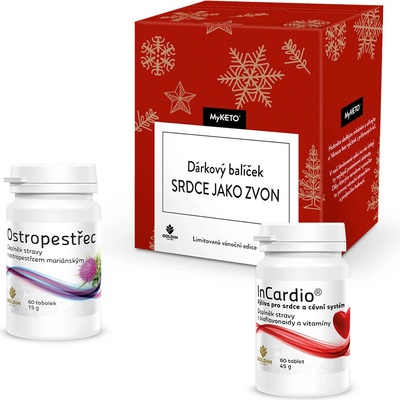 MyKETO Dárková krabička "Srdce jako zvon" srdeční výživa 660 g