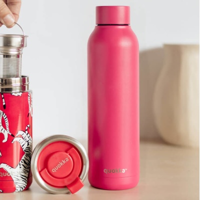 Quokka Nerezová láhev termoska Raspberry Pink 630 ml