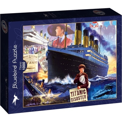 Bluebird Crisp Titanic 1000 dielov
