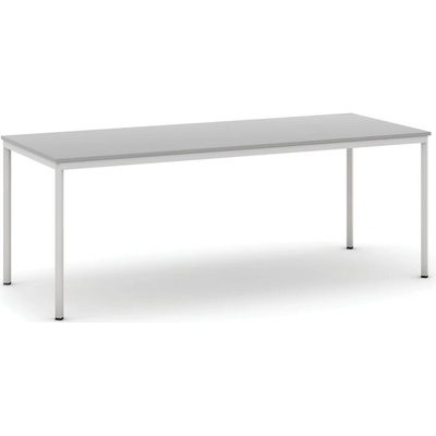 B2B Partner 200 x 80 cm šedá podnož šedá 555693