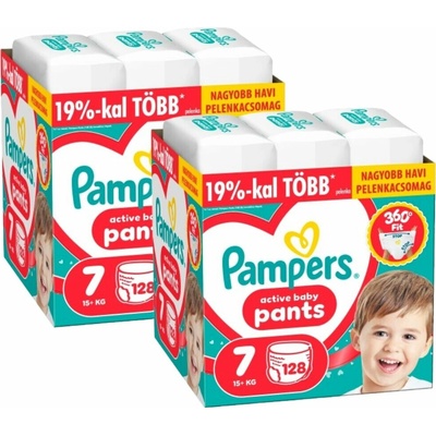 Pampers Active 7 128 ks