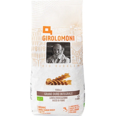 Girolomoni těstoviny Fusilli celozrnné semolinové Bio 0,5 kg