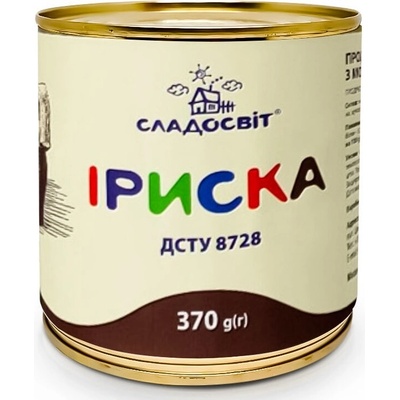 Sladosvit kondenzované mléko Iriska 370 g – Hledejceny.cz