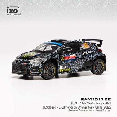 Toyota GR Yaris Rally2 Rally Chile 2025 #20 Solberg Edmondson 1:43 IXO