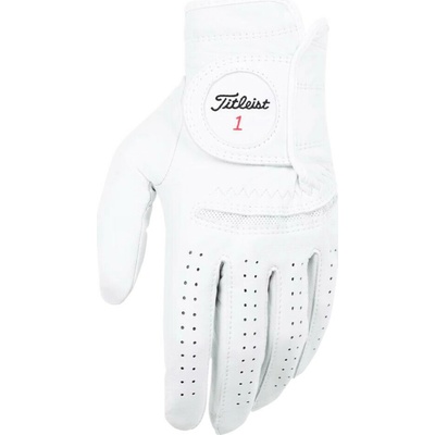 Titleist PermaSoft Cadet Mens Golf Glove Pearl biela Ľavá M
