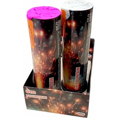 Pyrotechnika Fountain 6 m 2 ks