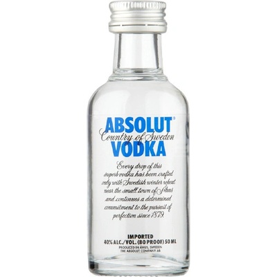 Absolut Vodka 40% 0,05 l (holá láhev)