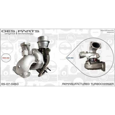 Turbo, Plniace dúchadlo OES PARTS ES-07-0450