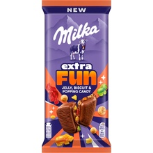 Milka Extra Fun sušienka želé mliečna čokoláda 150 g