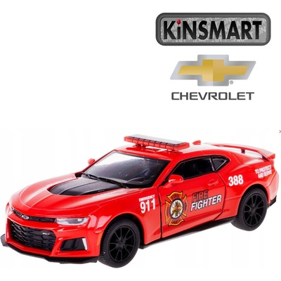 Kinsmart Kovový model Chevrolet Camaro Hasiči 1:38