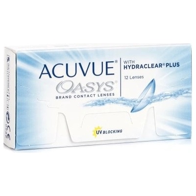 Johnson & Johnson Acuvue Oasys with Hydraclear Plus 12 čoček – Hledejceny.cz