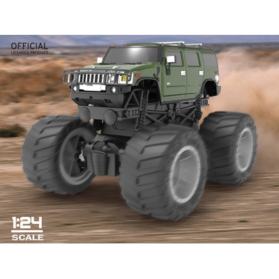 IQ models RC auto Hummer H2 1/24 zelená RC_315933 RTR 1:24