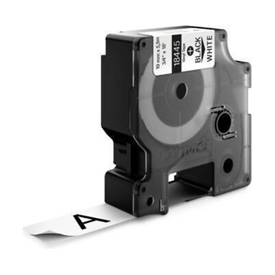 Dymo S0718620 čierna tlač/biely podklad 5,5 m 19 mm