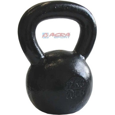 Acra Kettlebell kovový 12 kg