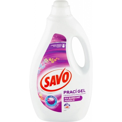 Savo prací gel na barevné prádlo 2,4 l 48 PD
