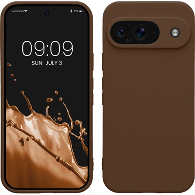 kwmobile kryt na mobil TPU Silicone Case pro Google Pixel 9 čokoládově hnědá – Hledejceny.cz