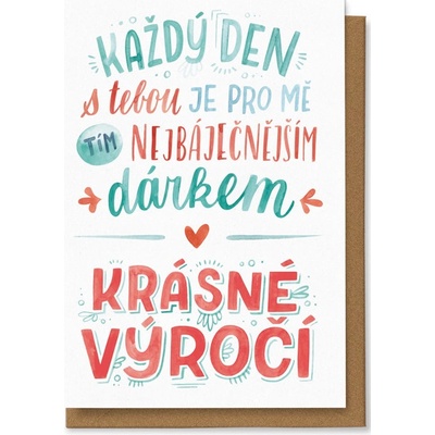 Chaukiss Každý den s tebou je pro mě tím nejbáječnějším dárkem. Krásné výročí