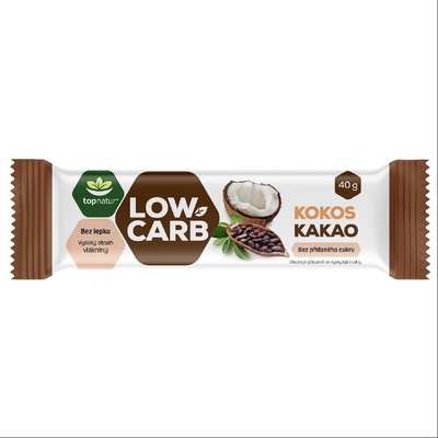 Topnatur Tyčinka Low carb 40 g – Hledejceny.cz