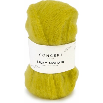 SILKY MOHAIR Katia Farby SILKY MOHAIR: 119 citrónovo žltá