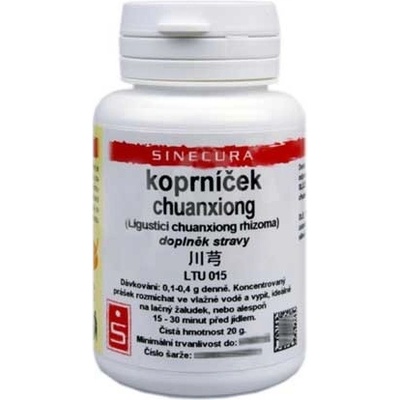 Sinecura Koprníček chuanxiong prášok 20 g